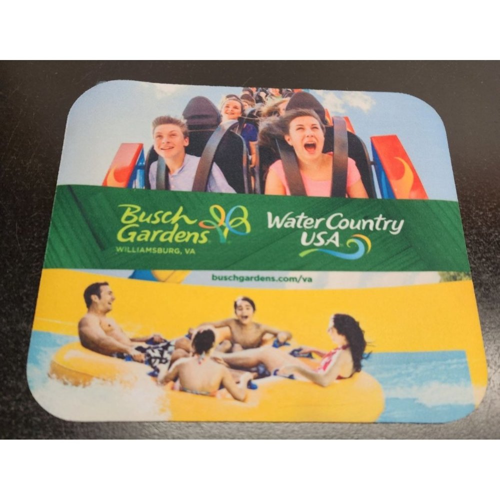 Busch Gardens Water Country‎ USA - Williamsburg, VA Mousepad - Soft pad